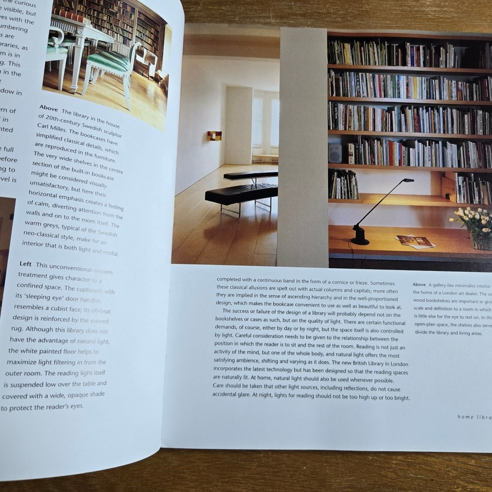 Sterling Living with Books Alan Powers Paperback Book Interior Design - Picture 6 of 9